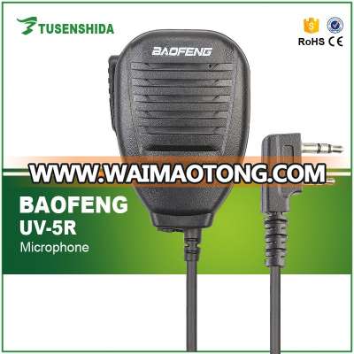 Tour Guide Two Way Radio Use Speaker Microphone for Baofeng UV-5R with PTT